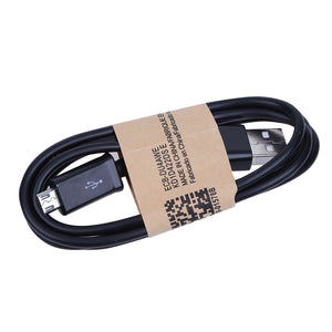 Micro USB 3 Foot Sync & Charge Cable In Black