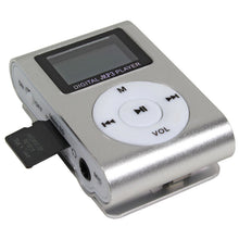 Mini Digital MP3 Player With Micro SD Slot in Silver