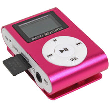 Mini Digital MP3 Player With Micro SD Slot in Pink