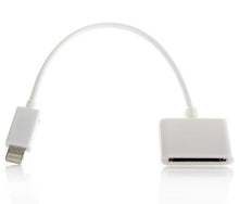 2 PACK: 30 Pin to 8-Pin Adapter Cable for iPad 4/Mini/Air & iPhone 5/5S