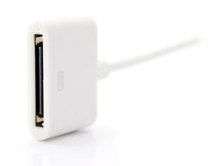 2 PACK: 30 Pin to 8-Pin Adapter Cable for iPad 4/Mini/Air & iPhone 5/5S