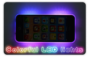 Toy iPhone w/8 Puzzles, LED Lights & Rechargeable Battery