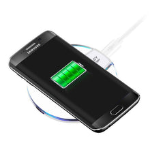 Crystal Qi Wireless Charging Pad in Black