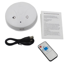 Smoke Detector Surveillance Security Camera with High Definition DVR Recorder and Remote Control