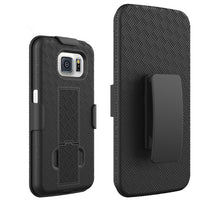 Samsung Galaxy S6 Combo Case Holster & Belt Clip in Black