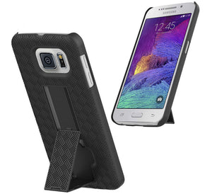 Samsung Galaxy S6 Combo Case Holster & Belt Clip in Black