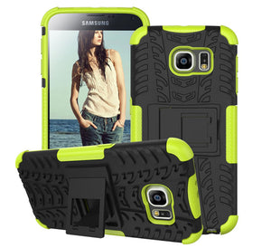 Samsung Galaxy S6 2in1 Stand Case in Green
