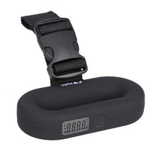 Portable Digital Hand Held Luggage Scale in Black