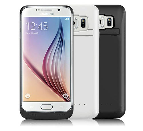 Samsung Galaxy S6 (& S6 Edge) Battery Case in 2 Colors
