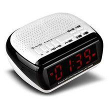 Bluetooth Speaker Alarm Clock w/FM Radio & Memory Card Slot