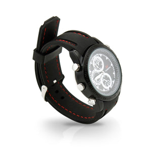 8GB Digital Camera Spy Watch with Built-In Microphone in Black