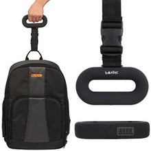 Portable Digital Hand Held Luggage Scale in Black