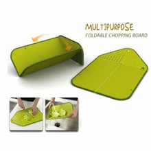 Multipurpose Foldable Cutting Board and Drainer