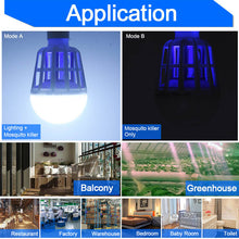 Anti Mosquito Lamp Electric Zapper Bulb Kills Insects Immediately