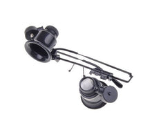 Binocular Magnifier 20x Glasses with LED Light - High Quality