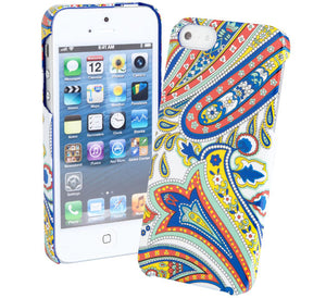 Vera Bradley Snap-On Case for iPhone 5 or 5S in Marina Paisley