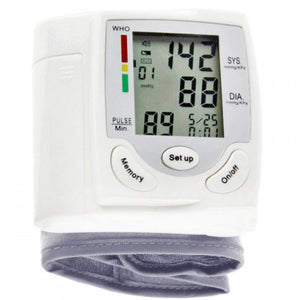 Automatic Digital Wrist Cuff Blood Pressure Monitor