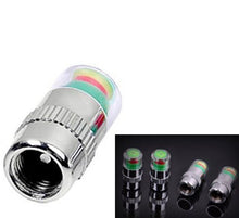 Tire Valve Stem Cap Pressure Monitor - 4 Pack