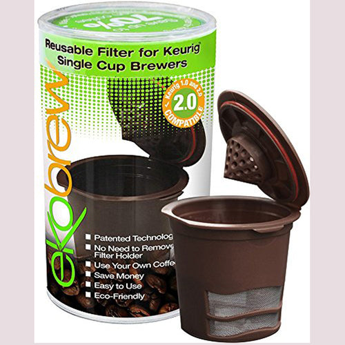 Ekobrew Refillable K-cup for Keurig Brewers
