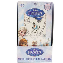 Disney Frozen 2 Sheets Metallic Jewelry Tattoos