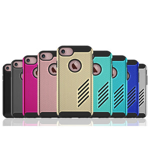 Dual Layer Armor for iPhone 7 in Black