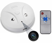 Smoke Detector Surveillance Security Camera with High Definition DVR Recorder and Remote Control