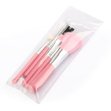 High Quality 5 Piece Makeup Brush Set in Pink