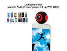 Pano Live 360° Panoramic Video Recorder for Android With Dual Cameras