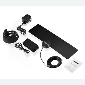 Liger HRF-50 Ultra-Thin HDTV Antenna with Built-in amplifier