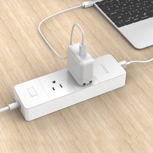 Orico 2 Outlets Power Strip Surge Protector with 4 USB Ports in 5 Feet Power Cord