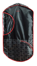 3 Pack: Samsonite Garment Bag w/ Bonus Shoe Cleaning Mitt in Black/Red