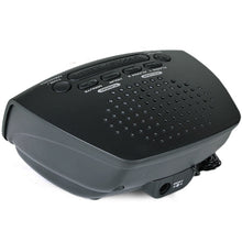 Westclox 80209 AM/FM Dual Alarm Clock Radio with Digital Tuning in Black