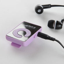 MP3 Player w/SD Card Expansion Slot & Mirror Front in Purple
