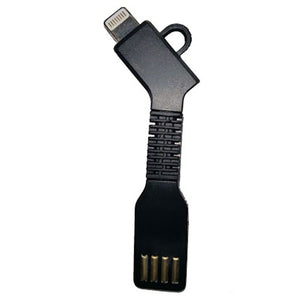 USB Key Chain Cable Portable Phone Charger for iPhone