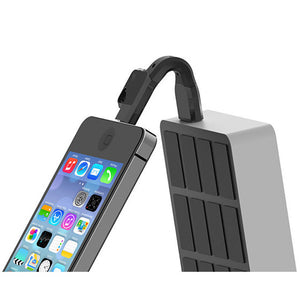 USB Key Chain Cable Portable Phone Charger for iPhone