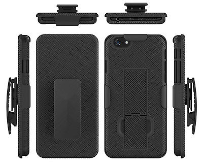 Apple iPhone 6 PLUS Combo Shell Case & Holster for w/Kick-Stand & Belt Clip 5.5