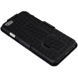 Apple iPhone 6 PLUS Combo Shell Case & Holster for w/Kick-Stand & Belt Clip 5.5"