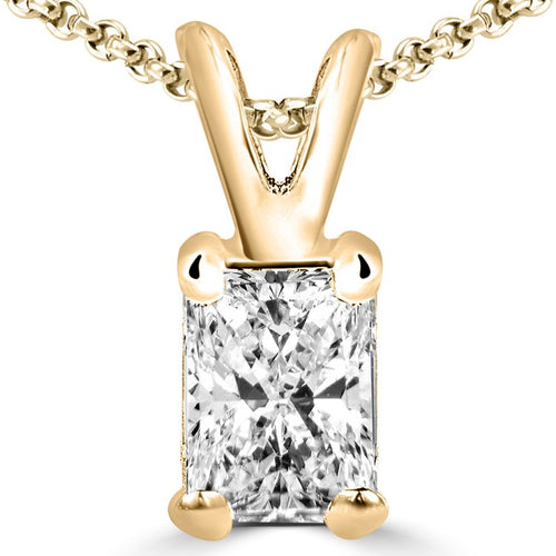 Swarovski Zirconia 18k Gold Plated Pendant With Chain