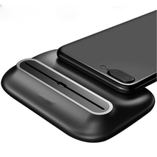 Desktop Charging Dock Station Docking Charger USB Cable For Cell Phone in Black