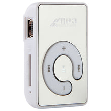 MP3 Player w/SD Card Expansion Slot & Mirror Front in White