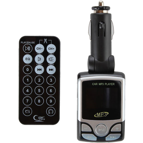 FM Transmitter / MP3 Player with Large LCD Display With Remote