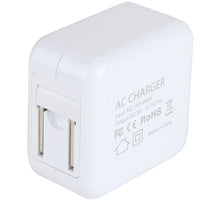 iTD Gear 2.4A Dual USB Wall Charger in White