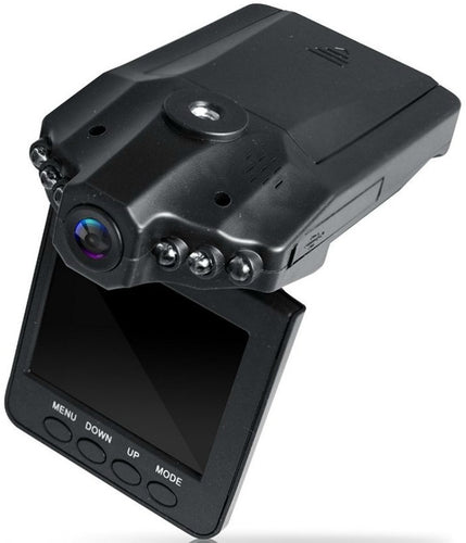 Coby 2.5-Inch Swivel Screen 1080P Car DashCam and DVR Box in Black