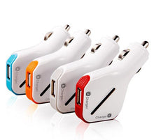 Color Dual USB 2.1 Car Charger in Orange