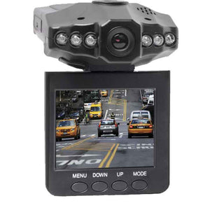 Coby 2.5-Inch Swivel Screen 1080P Car DashCam and DVR Box in Black