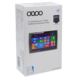 Dopo Quad-Core 1.33GHz 1GB 32GB 8" Touchscreen Tablet w/Bluetooth Keyboard Case