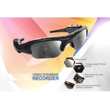 iTD Gear Spy Cam Sunglasses in Black