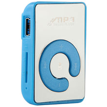 MP3 Player w/SD Card Expansion Slot & Mirror Front in Blue