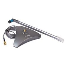D-Link ANT24-0700/RE 2.4GHz Omni-Directional 7dBi Indoor Antenna in Gray