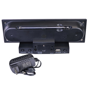 Akai Stereo Alarm Clock Radio in Black (CEU1300 Autoset FM PLL )